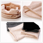 Ivory Snowfall Cashmere Womens Scarf | Hypoallergenic - Allergy Friendly - Naturally Free