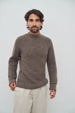 CARE BY ME Karl Cashmere Silk Mens Sweater