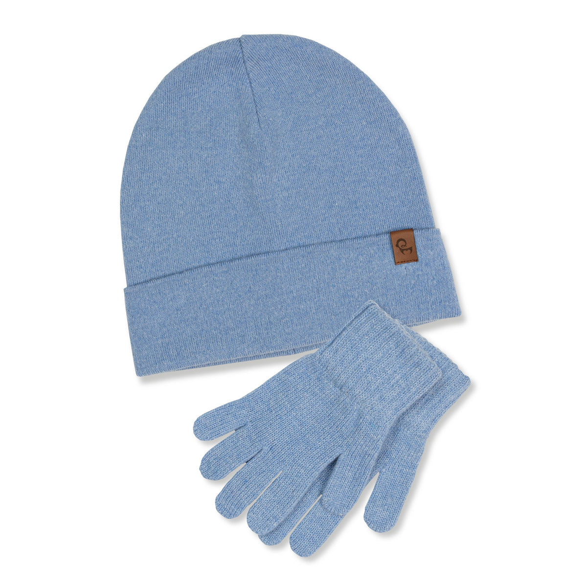 MENIQUE Knit Beanie & Gloves 2-Piece