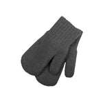 MENIQUE Knit Double Mittens Cashmere Blend