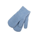 MENIQUE Knit Double Mittens Cashmere Blend