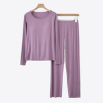 Lavender Meadows 2Pcs Padded Bra Viscose Womens Pajama Set | Hypoallergenic - Allergy Friendly - Naturally Free