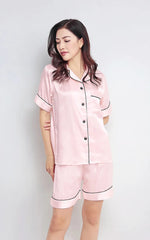 Lilac Lavender 22MM 100% Mulberry Silk Pajama Set | Hypoallergenic - Allergy Friendly - Naturally Free