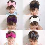 Lilac Wildflower 100% Cotton Baby Girls Headband | Hypoallergenic - Allergy Friendly - Naturally Free