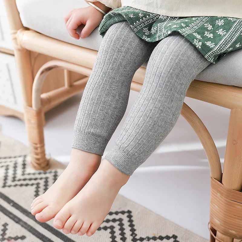 Lily of the Valley Cotton Baby Girls Leggings | Hypoallergenic - Allergy Friendly - Naturally Free