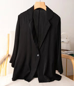 Lush Lavish 19MM Mulberry Silk Blazer | Hypoallergenic - Allergy Friendly - Naturally Free