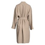 MENIQUE Women's 100% Linen Bath Robe