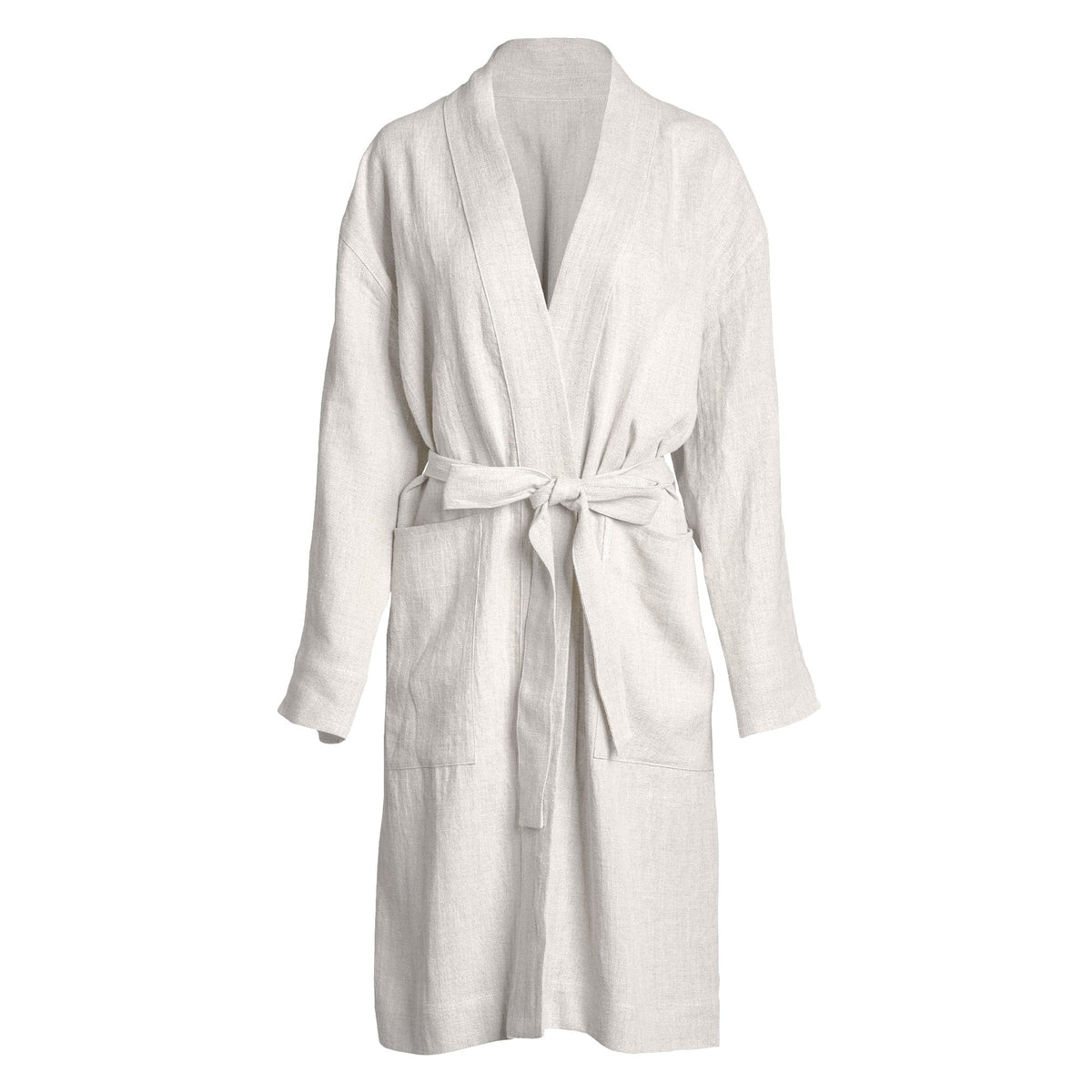 MENIQUE 100% Linen Bath Robe