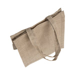 MENIQUE Rigid 100% Linen Tote Bag