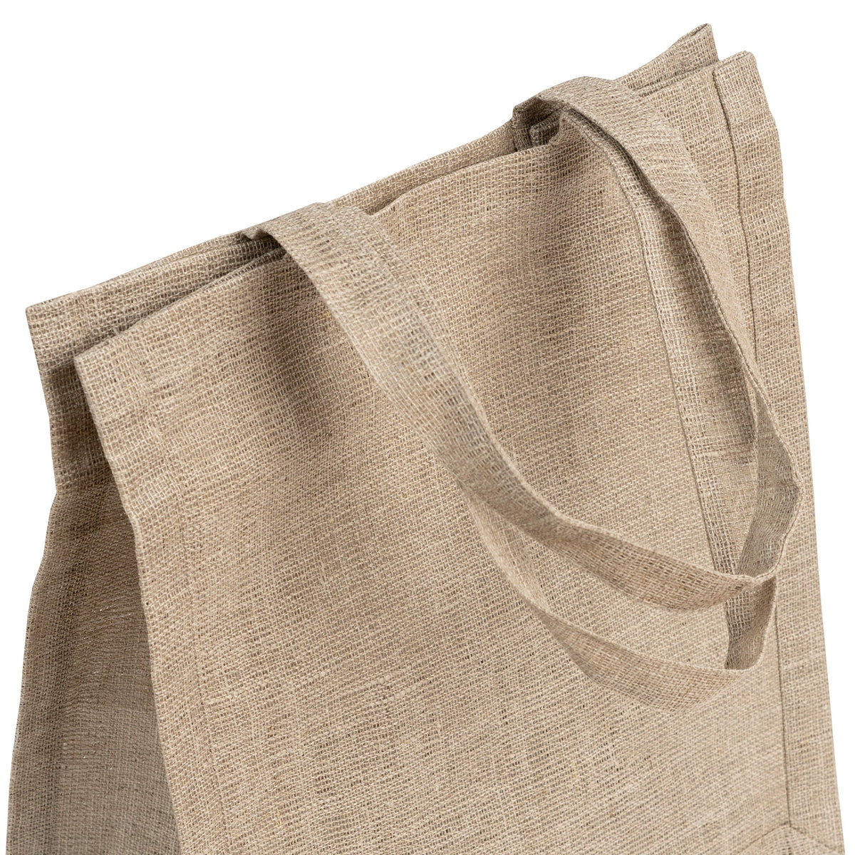 MENIQUE Rigid 100% Linen Tote Bag