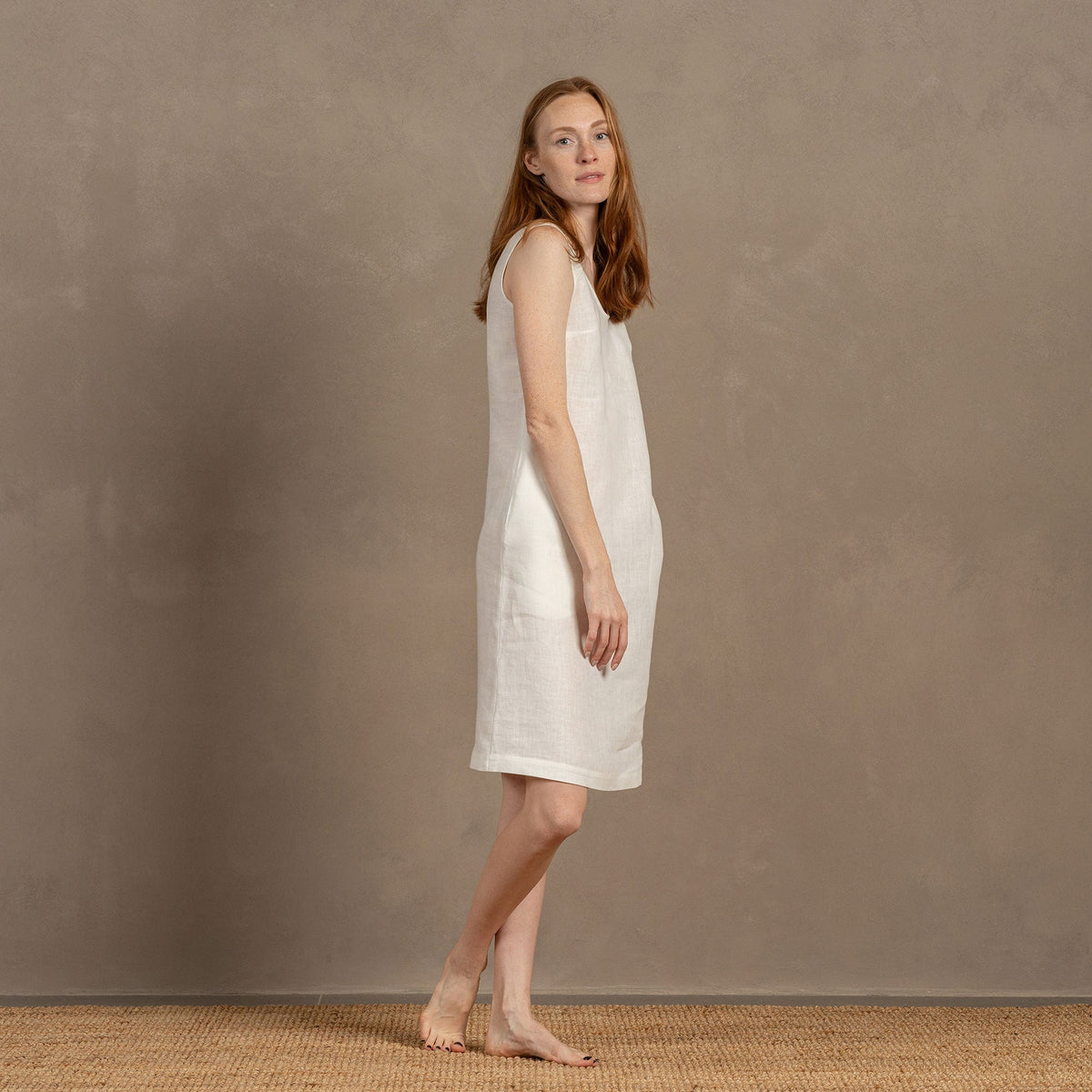 MENIQUE 100% Linen Dress July