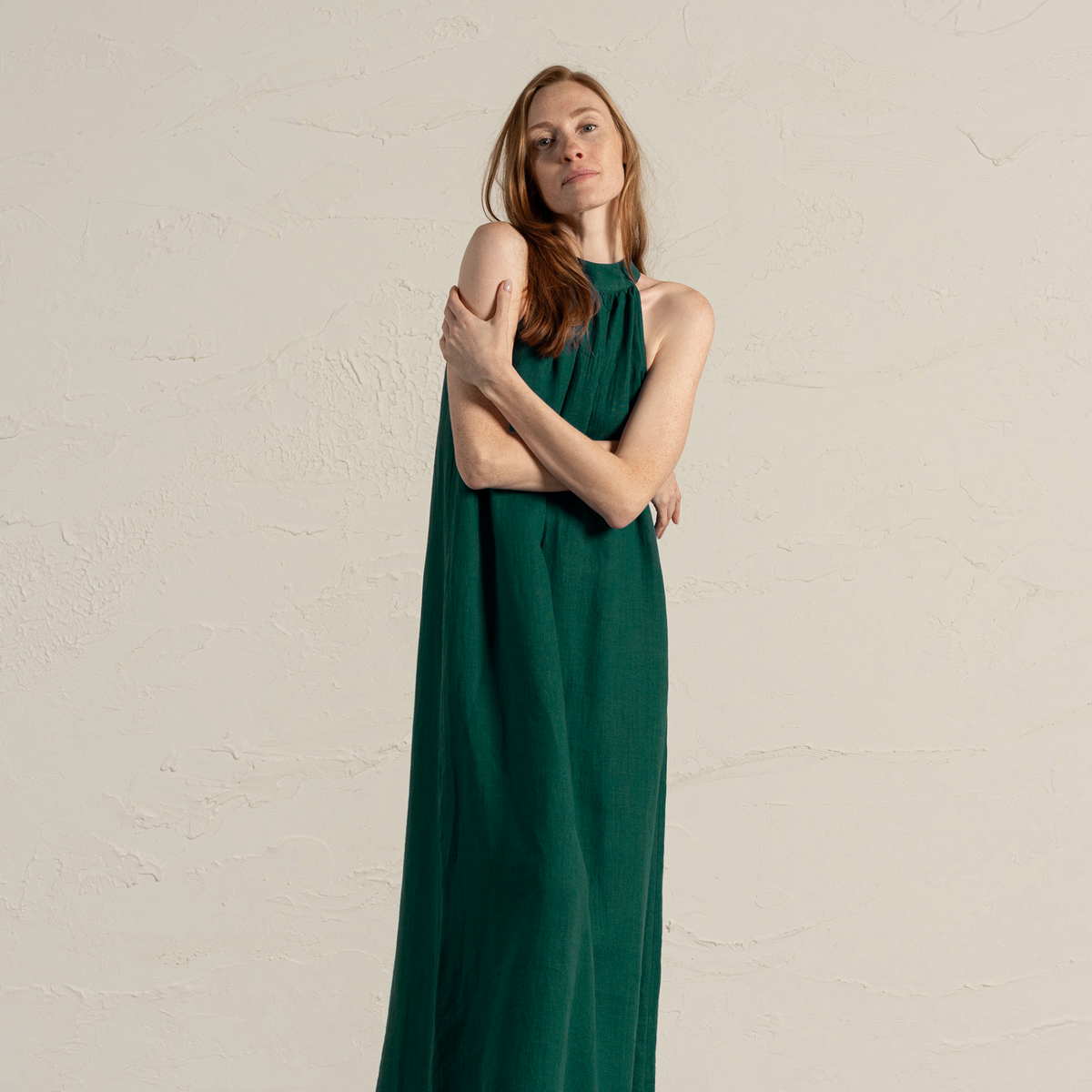 MENIQUE Maxi Halterneck Dress Rachel