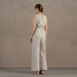 MENIQUE 100% Linen Jumpsuit Laura