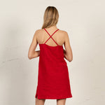 MENIQUE Cross Back Mini Dress Elora