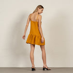 MENIQUE Mini Dress with Ruffles Gloria