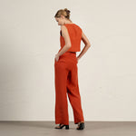 MENIQUE High Drape Pants Lotus