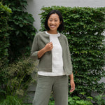 MENIQUE 100% Linen Jacket Eden