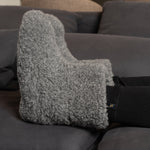 MENIQUE Fleece Bootie Slippers Dark Gray