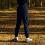 MENIQUE Zip Neck & Sweatpants 2-Piece Dark Blue