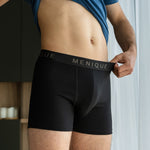 MENIQUE Men Merino Short Boxer Briefs 3-Pack