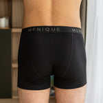 MENIQUE Men Merino Short Boxer Briefs 2-Pack