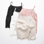 Magnolia Blush Strapless V-Neck Linen Tank Top | Hypoallergenic - Allergy Friendly - Naturally Free