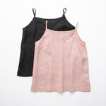 Magnolia Blush Strapless V-Neck Linen Tank Top | Hypoallergenic - Allergy Friendly - Naturally Free