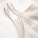 Magnolia Blush Strapless V-Neck Linen Tank Top | Hypoallergenic - Allergy Friendly - Naturally Free