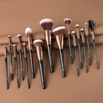 So Natural 15Pcs Vegan Makeup Brush Set With Case