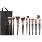 So Natural 15Pcs Vegan Makeup Brush Set With Case