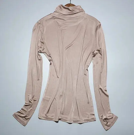 Maple Grove Thermal Pull Over Silk Viscose Shirt | Hypoallergenic - Allergy Friendly - Naturally Free