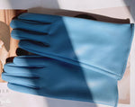 Midnight Noir Vegan Leather Womens Gloves | Hypoallergenic - Allergy Friendly - Naturally Free