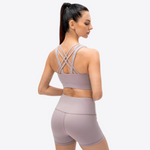 Mountain Trail Organic Cotton Sports Bra & Shorts Set | Hypoallergenic - Allergy Friendly - Naturally Free