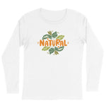 Natural Foilage Long Sleeve Organic Cotton Graphic Shirt | Hypoallergenic - Allergy Friendly - Naturally Free