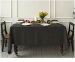 Natural Hues 100% Linen Table Cloth | Hypoallergenic - Allergy Friendly - Naturally Free