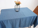 Natural Hues 100% Linen Table Cloth | Hypoallergenic - Allergy Friendly - Naturally Free