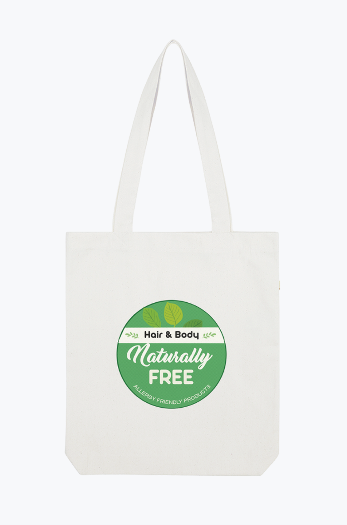 Naturally Free Organic Cotton Tote Bag | Hypoallergenic - Allergy Friendly - Naturally Free