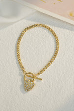 Nature's Heart Gold Bracelet | Hypoallergenic - Allergy Friendly - Naturally Free