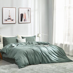 Nature's Retreat Solid 100% Linen Bed Set | Hypoallergenic - Allergy Friendly - Naturally Free