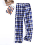 Nightfall Wilderness Plaid Pants 100% Cotton Mens Pajama Set | Hypoallergenic - Allergy Friendly - Naturally Free