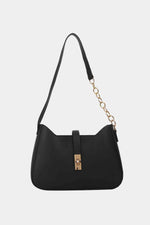 Noir Nights Vegan Leather Shoulder Bag | Hypoallergenic - Allergy Friendly - Naturally Free