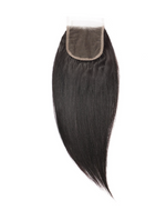 Ocean Brazilian Yaki Straight 150% Density HD Lace Closure | Hypoallergenic - Allergy Friendly - Naturally Free