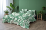 Olive Floral Duvet Cover | Hypoallergenic - Allergy Friendly - Naturally Free