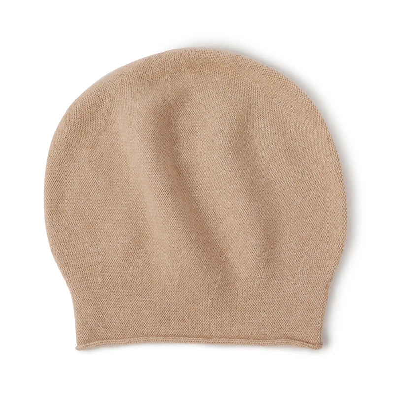 Orchid Oasis Winter Cashmere Womens Beanie Hat | Hypoallergenic - Allergy Friendly - Naturally Free