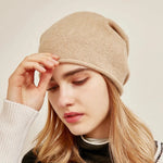 Orchid Oasis Winter Cashmere Womens Beanie Hat | Hypoallergenic - Allergy Friendly - Naturally Free