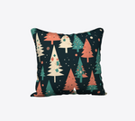 Ornamental Trees Throw Pillow Cover | Hypoallergenic - Allergy Friendly - Naturally Free