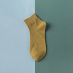 Pastel Hues Ankle Cotton Womens Socks | Hypoallergenic - Allergy Friendly - Naturally Free