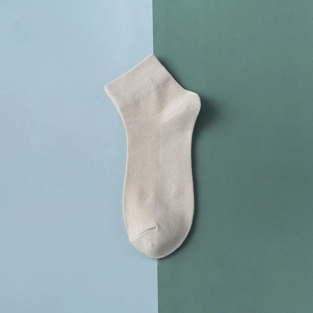 Pastel Hues Ankle Cotton Womens Socks | Hypoallergenic - Allergy Friendly - Naturally Free