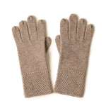 Pastel Meadows Cashmere Womens Gloves | Hypoallergenic - Allergy Friendly - Naturally Free