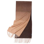 Peach Ombre Cashmere Womens Scarf | Hypoallergenic - Allergy Friendly - Naturally Free